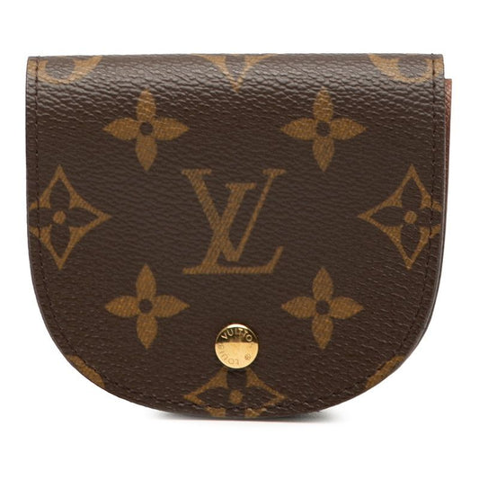 Louis Vuitton Monogram Porte M61970 Brown PVC Leather Women's Louis Vuitton