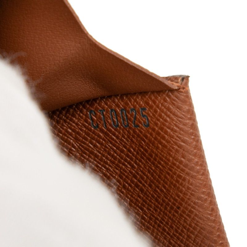 Louis Vuitton Monogram Porte M61970 Brown PVC Leather Women's Louis Vuitton