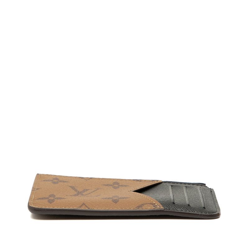 Louis Vuitton Monogram Reverse Porte Carte Romy Card Case Fragment Case M81912
