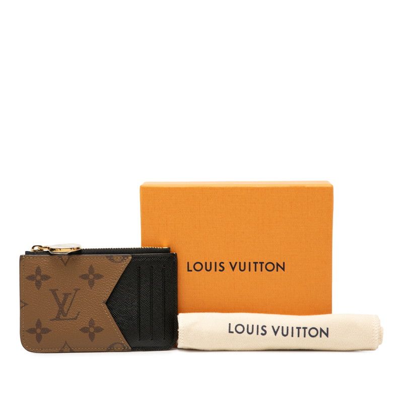 Louis Vuitton Monogram Reverse Porte Carte Romy Card Case Fragment Case M81912