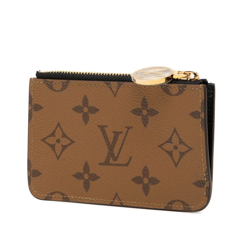 Louis Vuitton Monogram Reverse Porte Carte Romy Card Case Fragment Case M81912