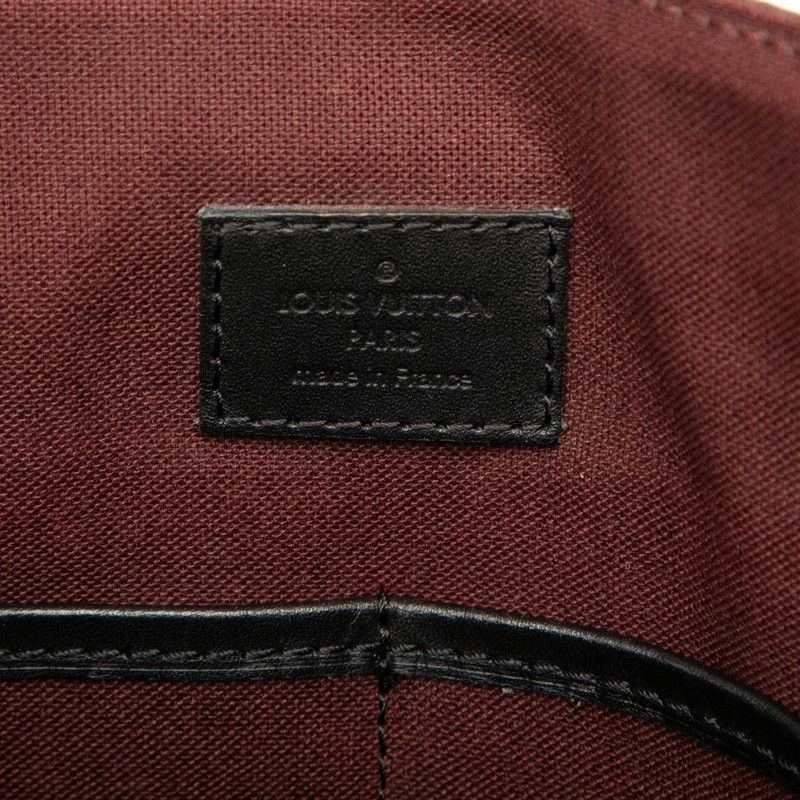 Louis Vuitton Monogram Macassar Bass MM Crossbody Shoulder Bag M56715 Brown PVC