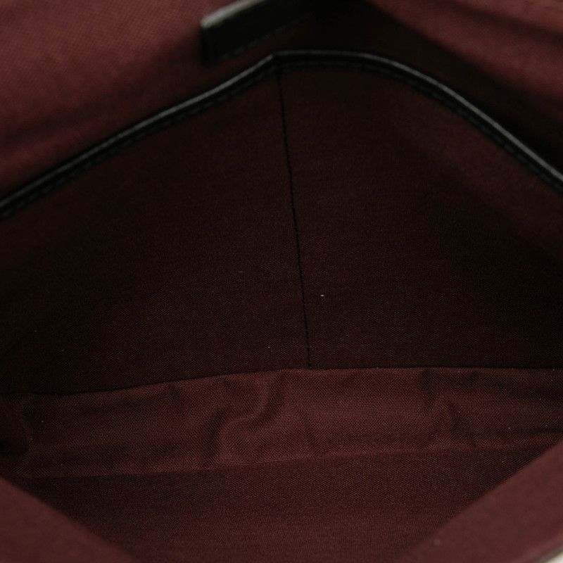 Louis Vuitton Monogram Macassar Bass MM Crossbody Shoulder Bag M56715 Brown PVC