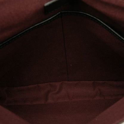 Louis Vuitton Monogram Macassar Bass MM Crossbody Shoulder Bag M56715 Brown PVC