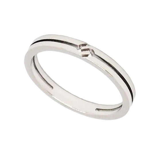 Gucci Knot Ring Approx 9 18K White Gold 20g