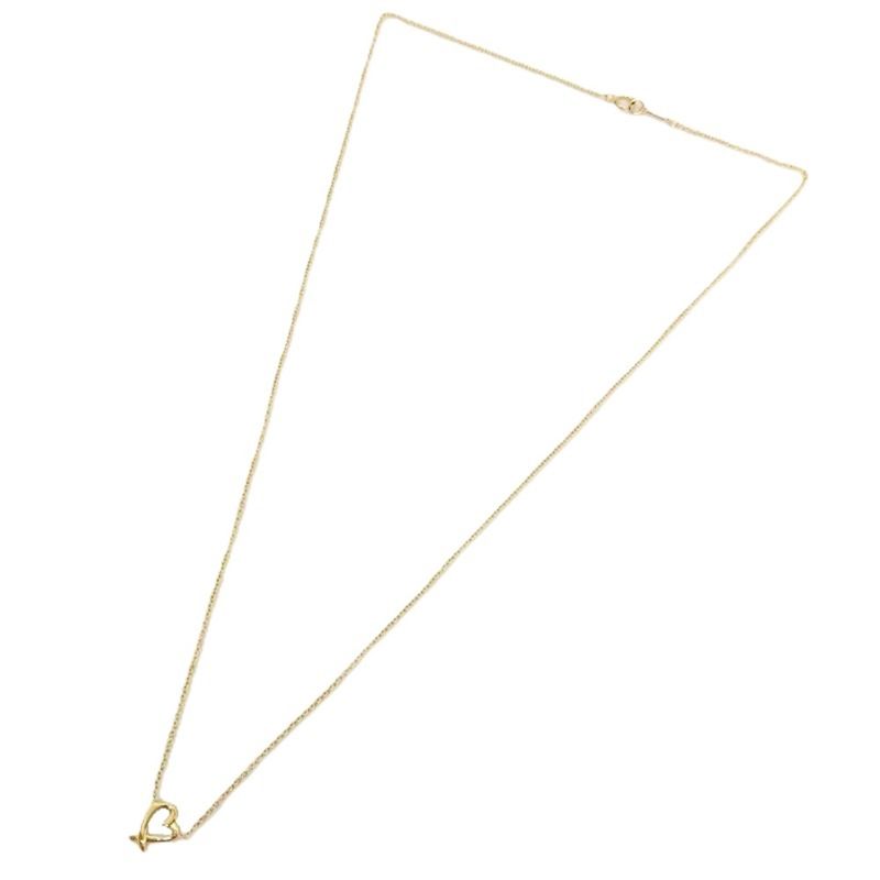 Tiffany & Co Tiffany & Co Paloma Picasso Rabbi Ring Heart Necklace 18K Yellow