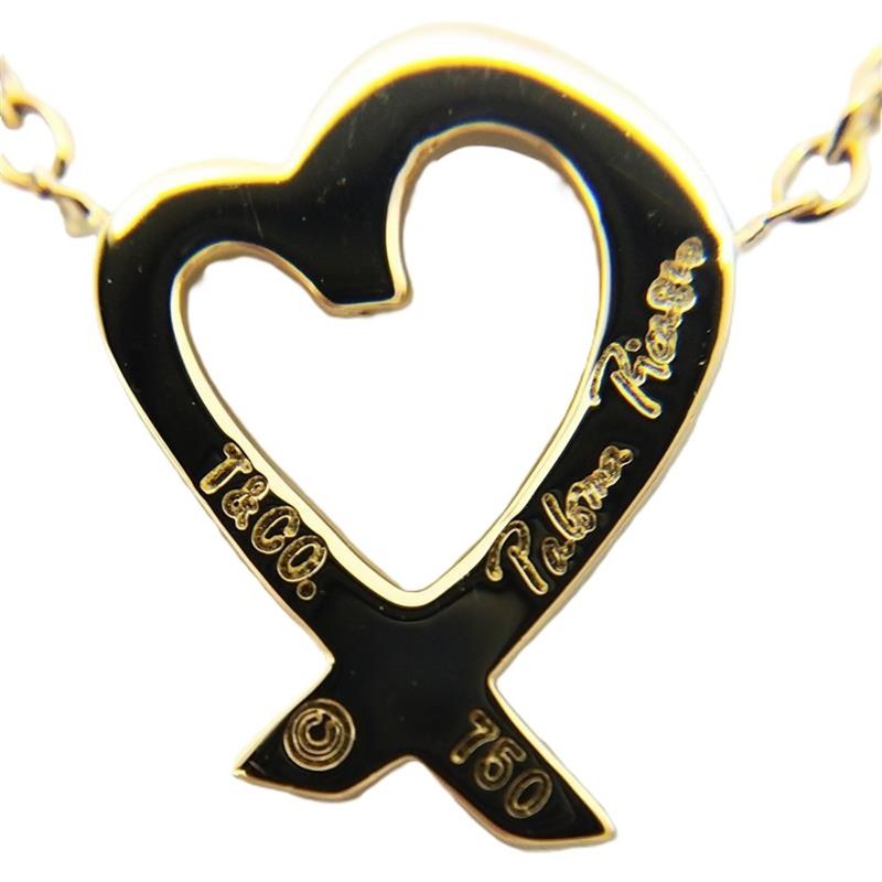 Tiffany & Co Tiffany & Co Paloma Picasso Rabbi Ring Heart Necklace 18K Yellow