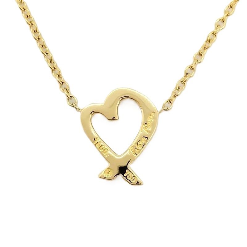 Tiffany & Co Tiffany & Co Paloma Picasso Rabbi Ring Heart Necklace 18K Yellow