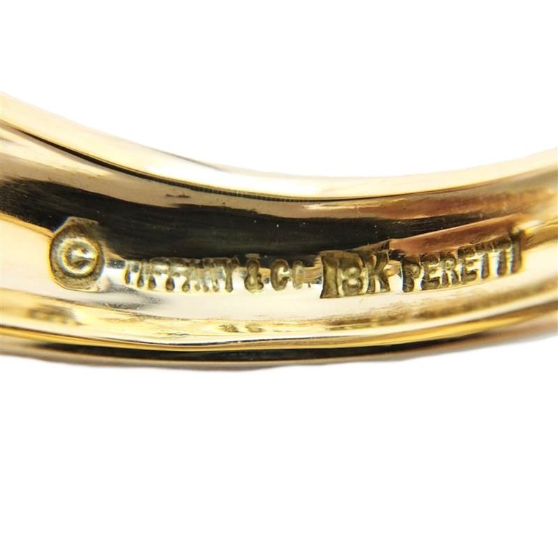 Tiffany & Co Tiffany & Co Elsa Peretti Signet Heart Ring Ring Approx 15 18K 51g