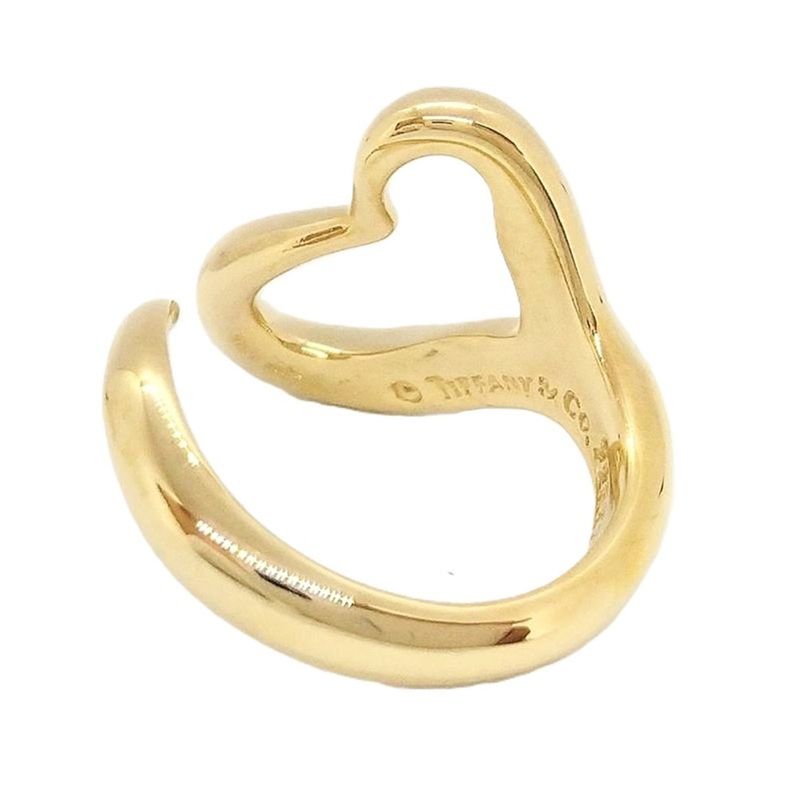 Tiffany & Co Tiffany & Co Elsa Peretti Open Heart Ring Ring Approx 12 18K 84g
