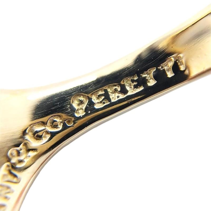 Tiffany & Co Tiffany & Co Elsa Peretti Open Heart Ring Ring Approx 12 18K 84g