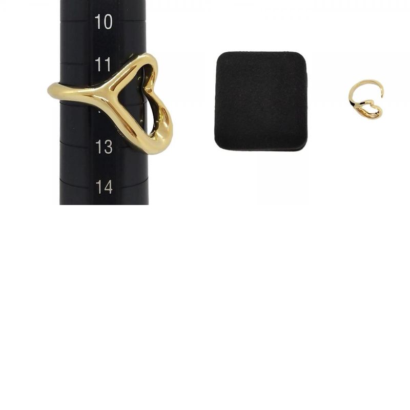 Tiffany & Co Tiffany & Co Elsa Peretti Open Heart Ring Ring Approx 12 18K 84g