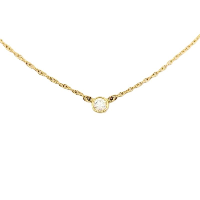 Tiffany & Co Tiffany & Co By-the-yard Necklace With Diamonds 18K 19g Gold
