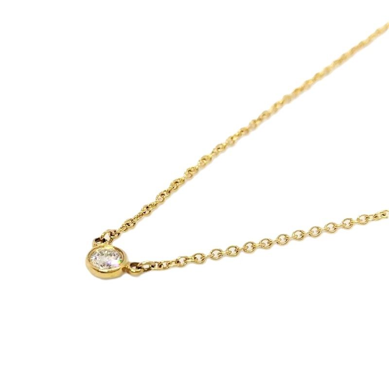 Tiffany & Co Tiffany & Co By-the-yard Necklace With Diamonds 18K 19g Gold