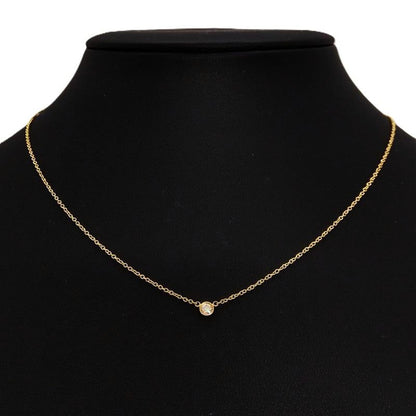 Tiffany & Co Tiffany & Co By-the-yard Necklace With Diamonds 18K 19g Gold