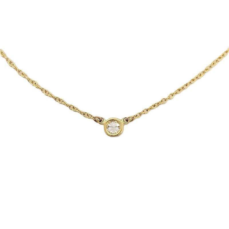 Tiffany & Co Tiffany & Co By-the-yard Necklace With Diamonds 18K 19g Gold