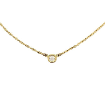 Tiffany & Co Tiffany & Co By-the-yard Necklace With Diamonds 18K 19g Gold