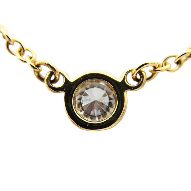 Tiffany & Co Tiffany & Co By-the-yard Necklace With Diamonds 18K 19g Gold