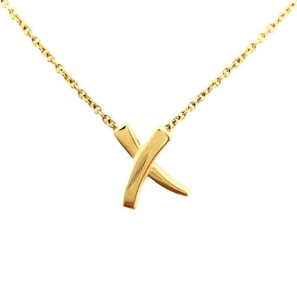 Tiffany & Co Tiffany & Co Paloma Picasso Kiss Necklace 18K 22g Gold