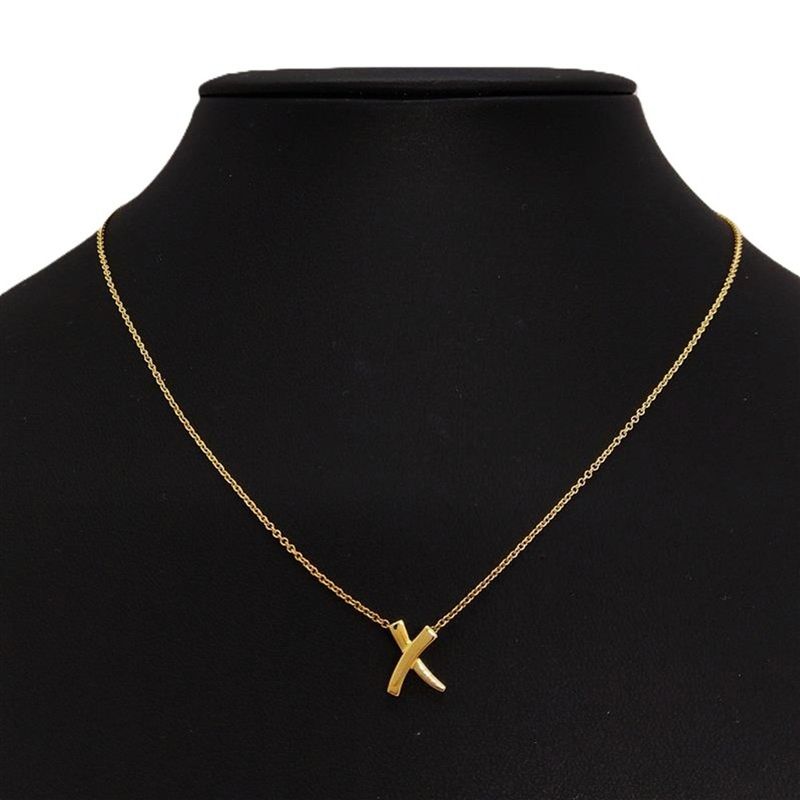 Tiffany & Co Tiffany & Co Paloma Picasso Kiss Necklace 18K 22g Gold
