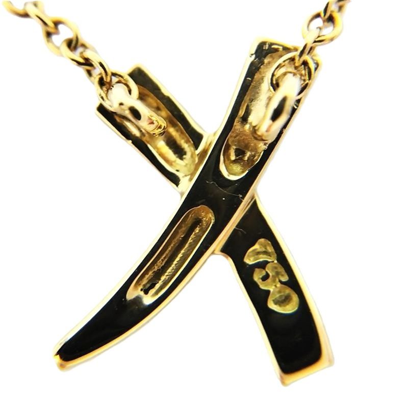 Tiffany & Co Tiffany & Co Paloma Picasso Kiss Necklace 18K 22g Gold