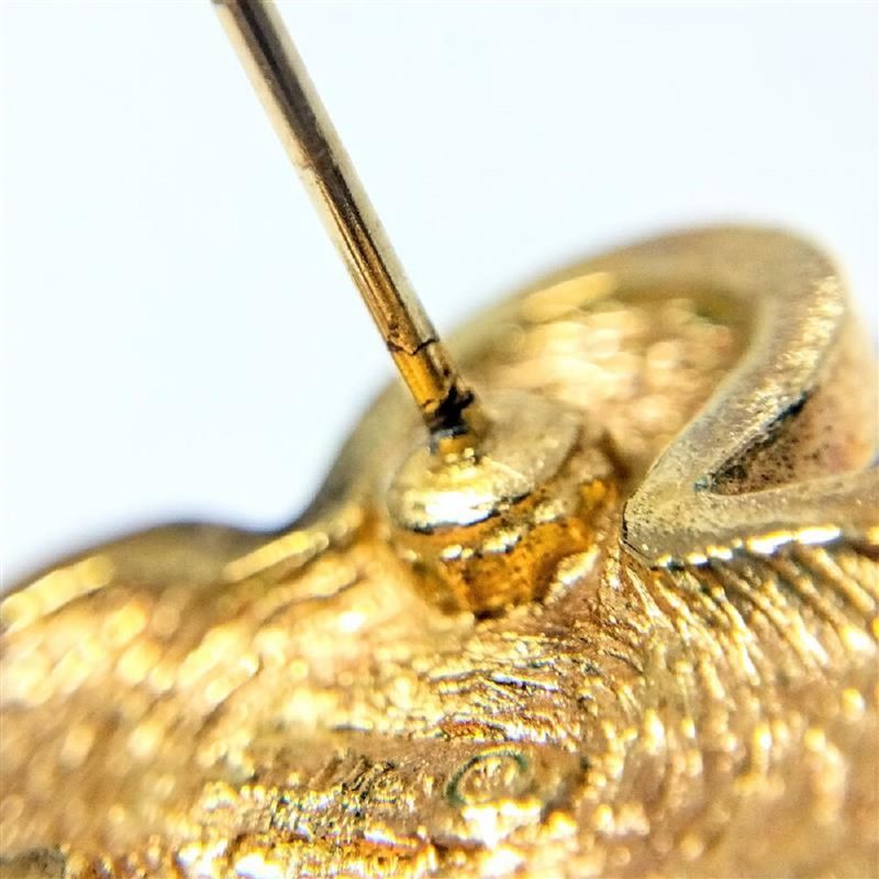 Christian DIOR Earrings Gpg Gold