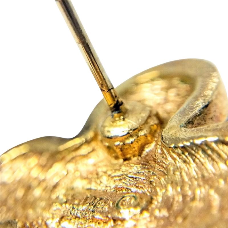 Christian DIOR Earrings Gpg Gold