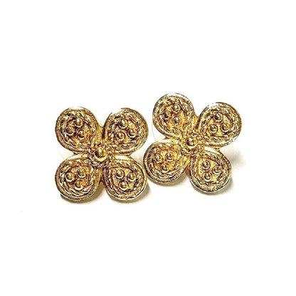 Christian DIOR Earrings Gpg Gold