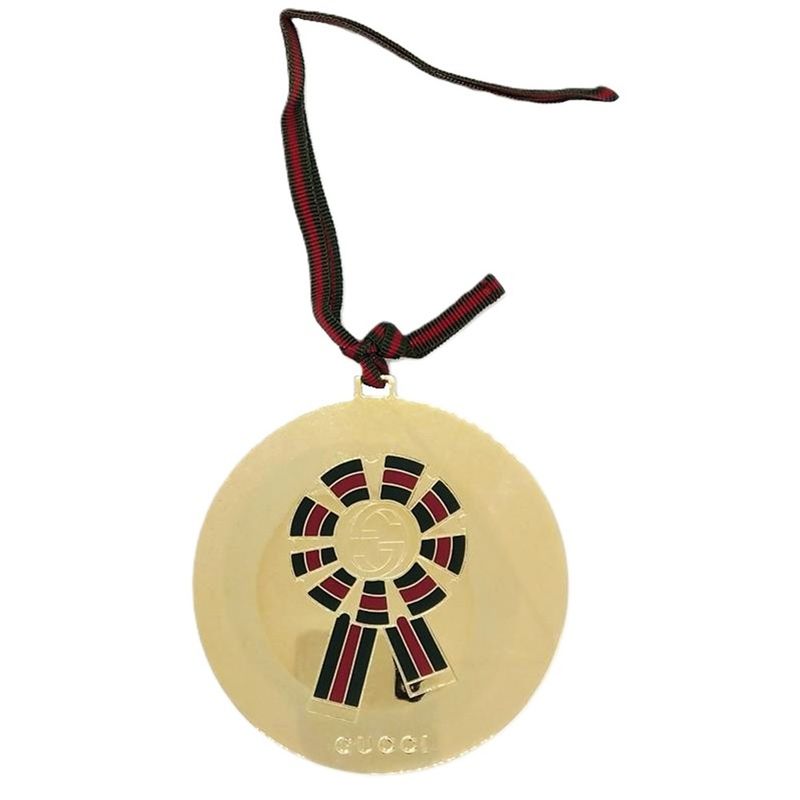Gucci Big Medal Ornament