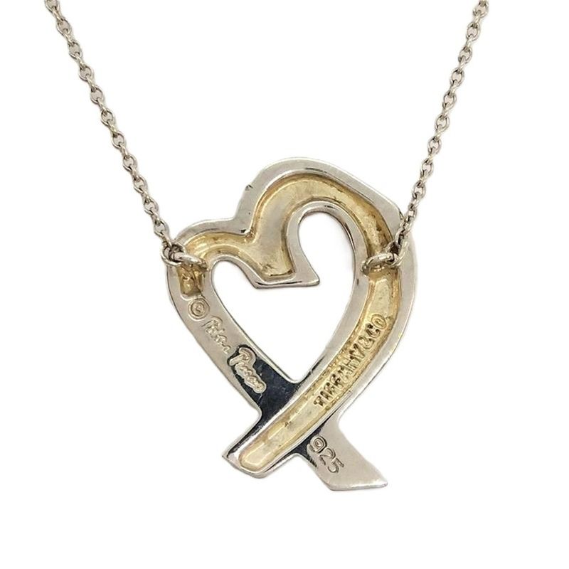 Tiffany & Co Tiffany & Co Paloma Picasso Rubbing Heart 16mm (063in) Necklace