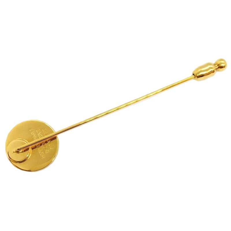 Hermes Sellier Pin Brooch