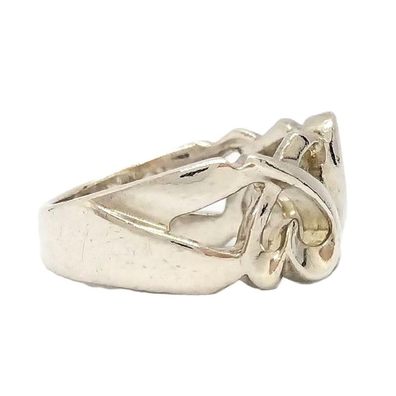 Tiffany & Co Tiffany & Co Paloma Picasso Triple Rubbing Heart Ring Size Approx