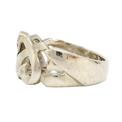 Tiffany & Co Tiffany & Co Paloma Picasso Triple Rubbing Heart Ring Size Approx