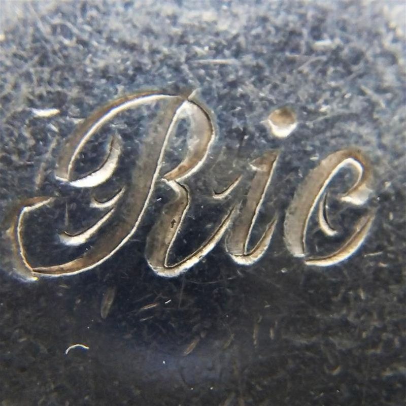 Tiffany & Co Tiffany & Co Round Tag Key Ring Star Ring Silver 91g Silver