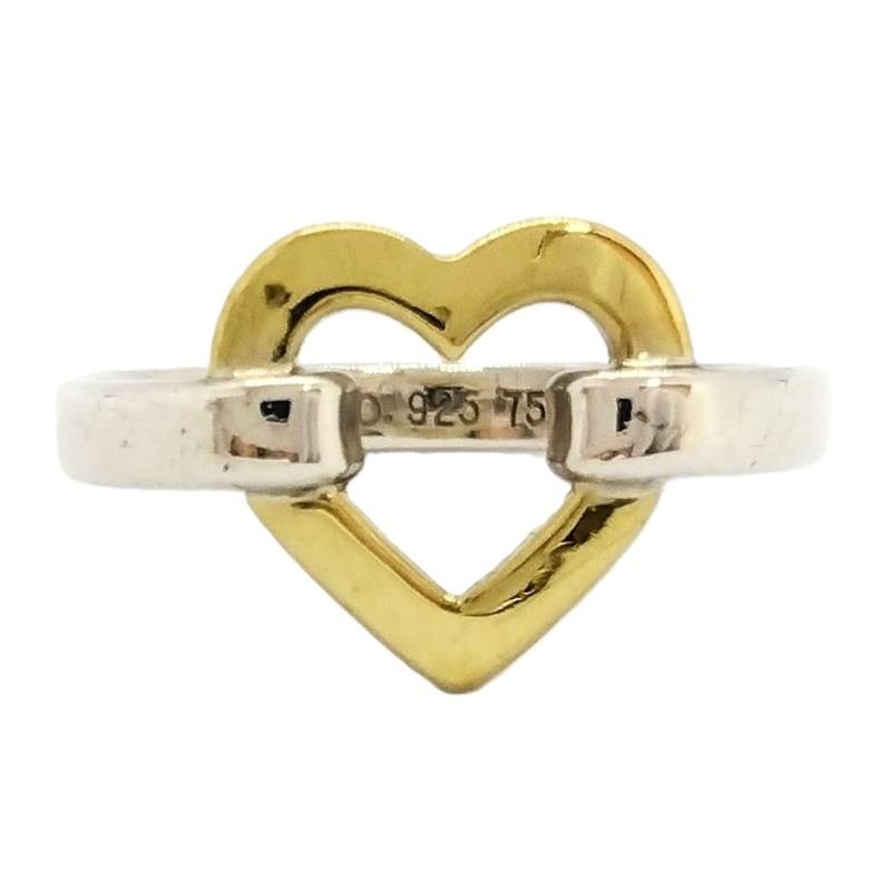 Tiffany & Co Tiffany & Co Heart Combination Ring Ring Approx Size 6 18K 25 G