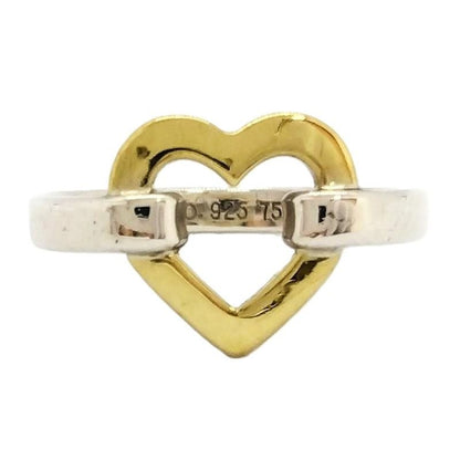 Tiffany & Co Tiffany & Co Heart Combination Ring Ring Approx Size 6 18K 25 G