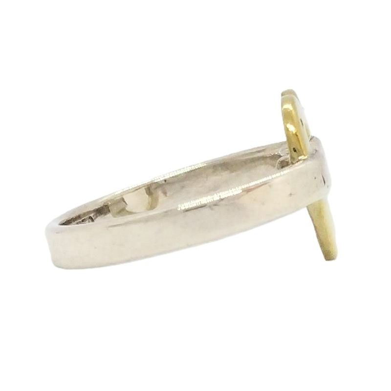 Tiffany & Co Tiffany & Co Heart Combination Ring Ring Approx Size 6 18K 25 G