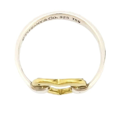 Tiffany & Co Tiffany & Co Heart Combination Ring Ring Approx Size 6 18K 25 G