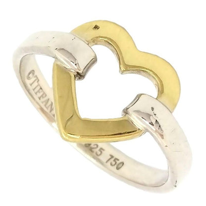 Tiffany & Co Tiffany & Co Heart Combination Ring Ring Approx Size 6 18K 25 G