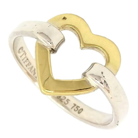 Tiffany & Co Tiffany & Co Heart Combination Ring Ring Approx Size 6 18K 25 G