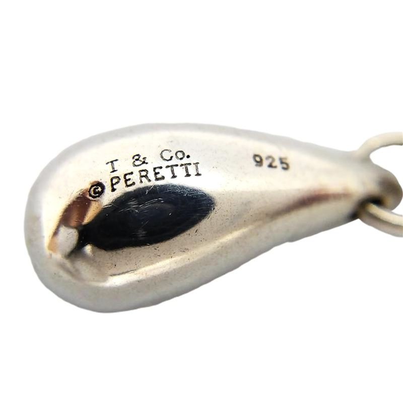 Tiffany & Co Tiffany & Co Teardrop Necklace Sv925 29g Silver