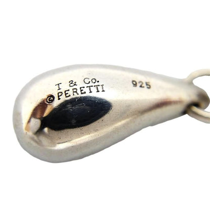 Tiffany & Co Tiffany & Co Teardrop Necklace Sv925 29g Silver