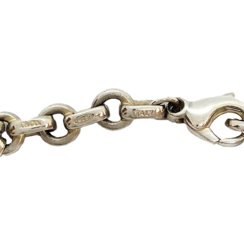 Tiffany & Co Tiffany & Co Atlas 5charm Bracelet Sv925 194g Silver