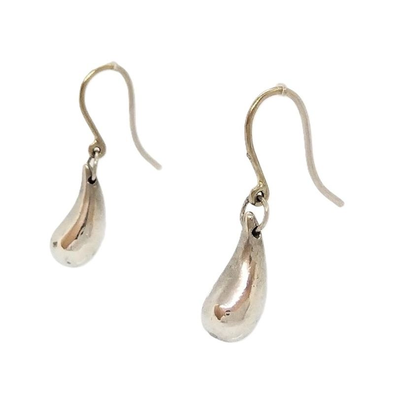 Tiffany & Co Tiffany & Co Elsa Peretti Teardrop Earrings Sv925 39g Silver
