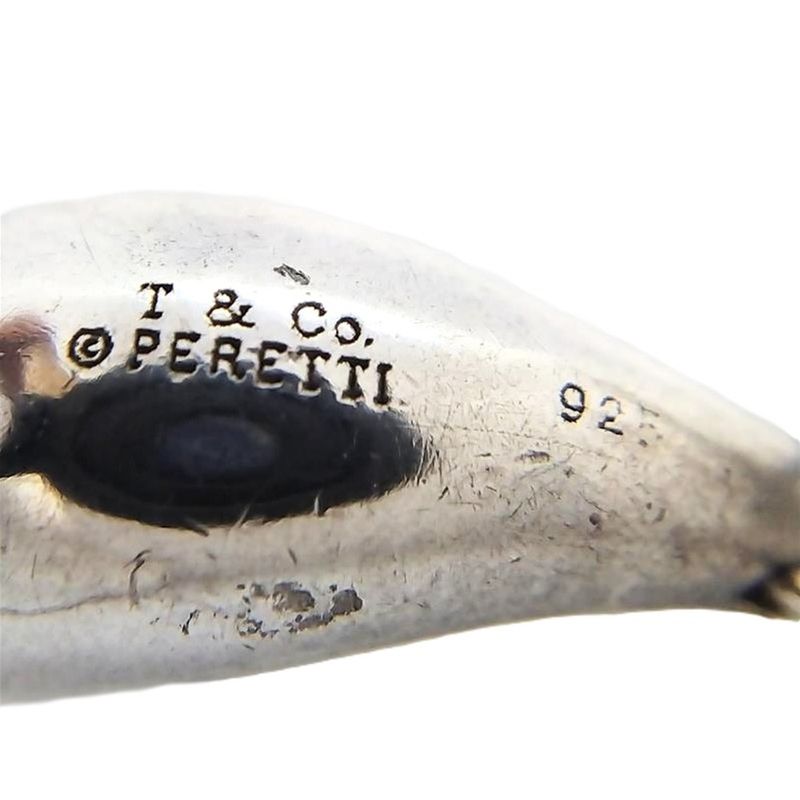 Tiffany & Co Tiffany & Co Elsa Peretti Teardrop Earrings Sv925 39g Silver