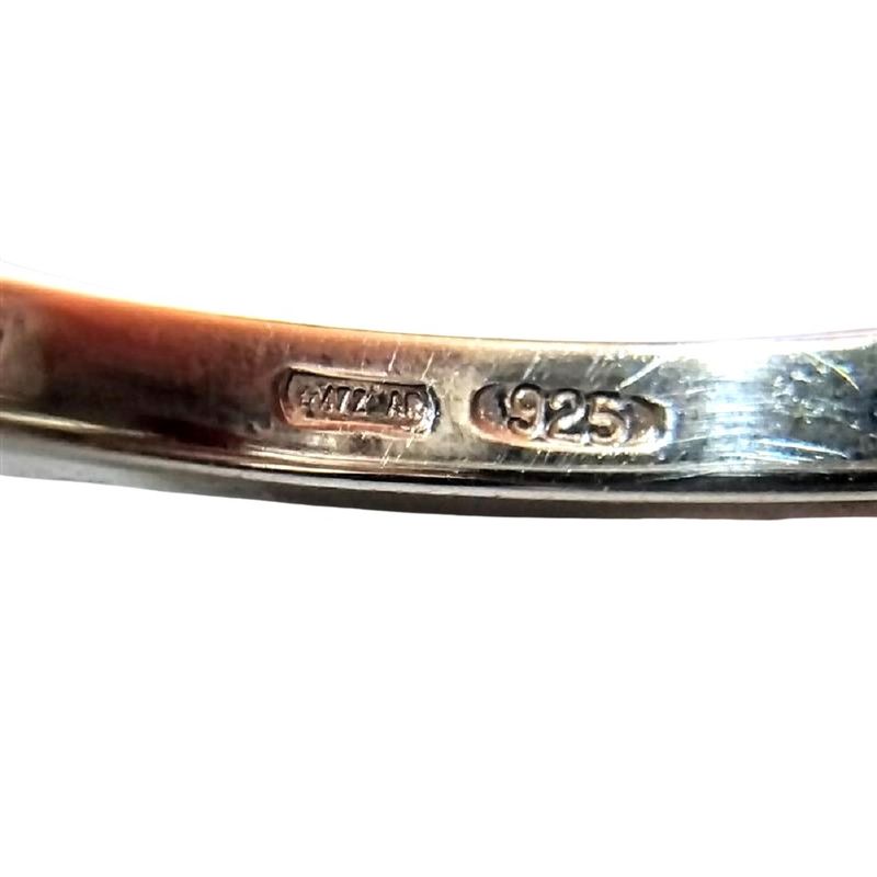 Gucci Square Design Ring #14 Sv925 61g