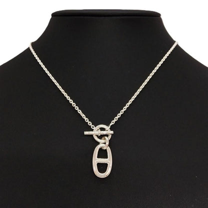 Hermes Chaine D'ancre Amulet Necklace Sv925 88g Silver