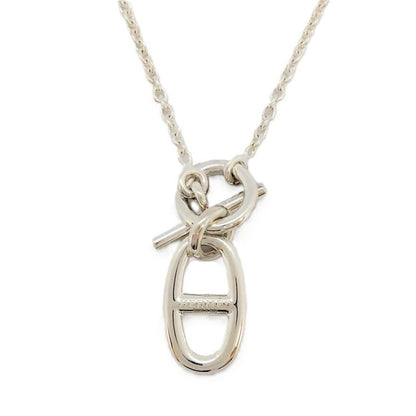 Hermes Chaine D'ancre Amulet Necklace Sv925 88g Silver