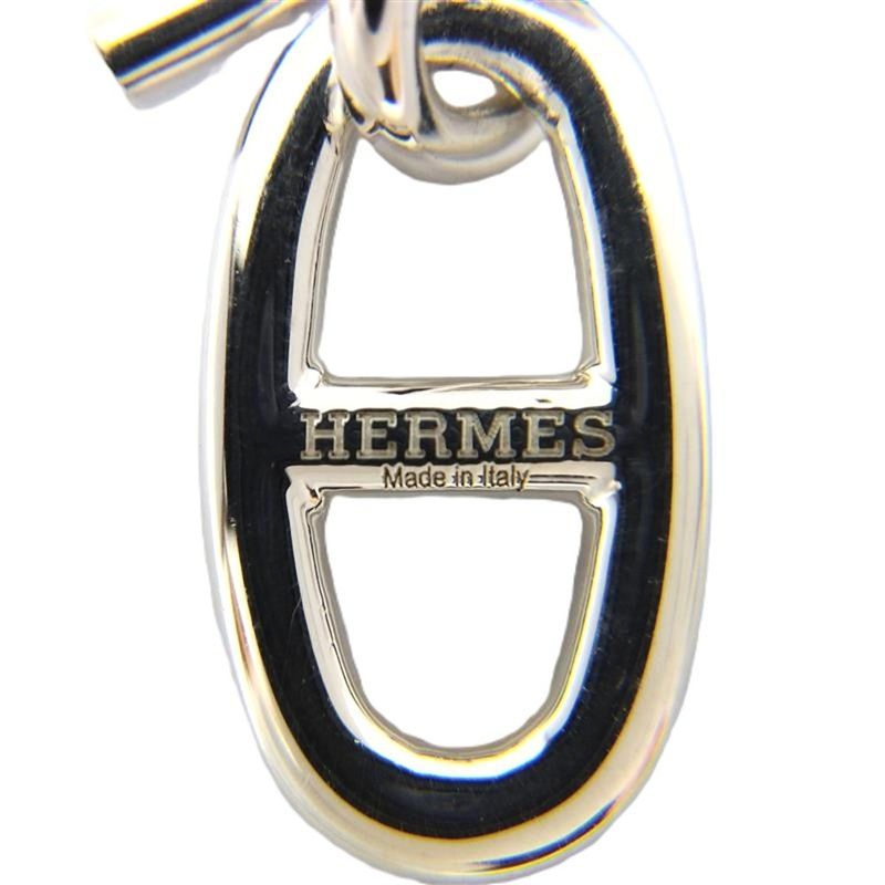 Hermes Chaine D'ancre Amulet Necklace Sv925 88g Silver