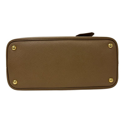 Prada Bag Women's Brand Tote Leather Brown 1bg887 Camel Large